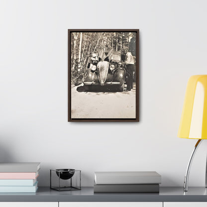 After The Black Hills 1939 Gallery Canvas Wraps Vertical Frame 12″ x 16″ Premium Gallery Wraps (1.25″) Walnut