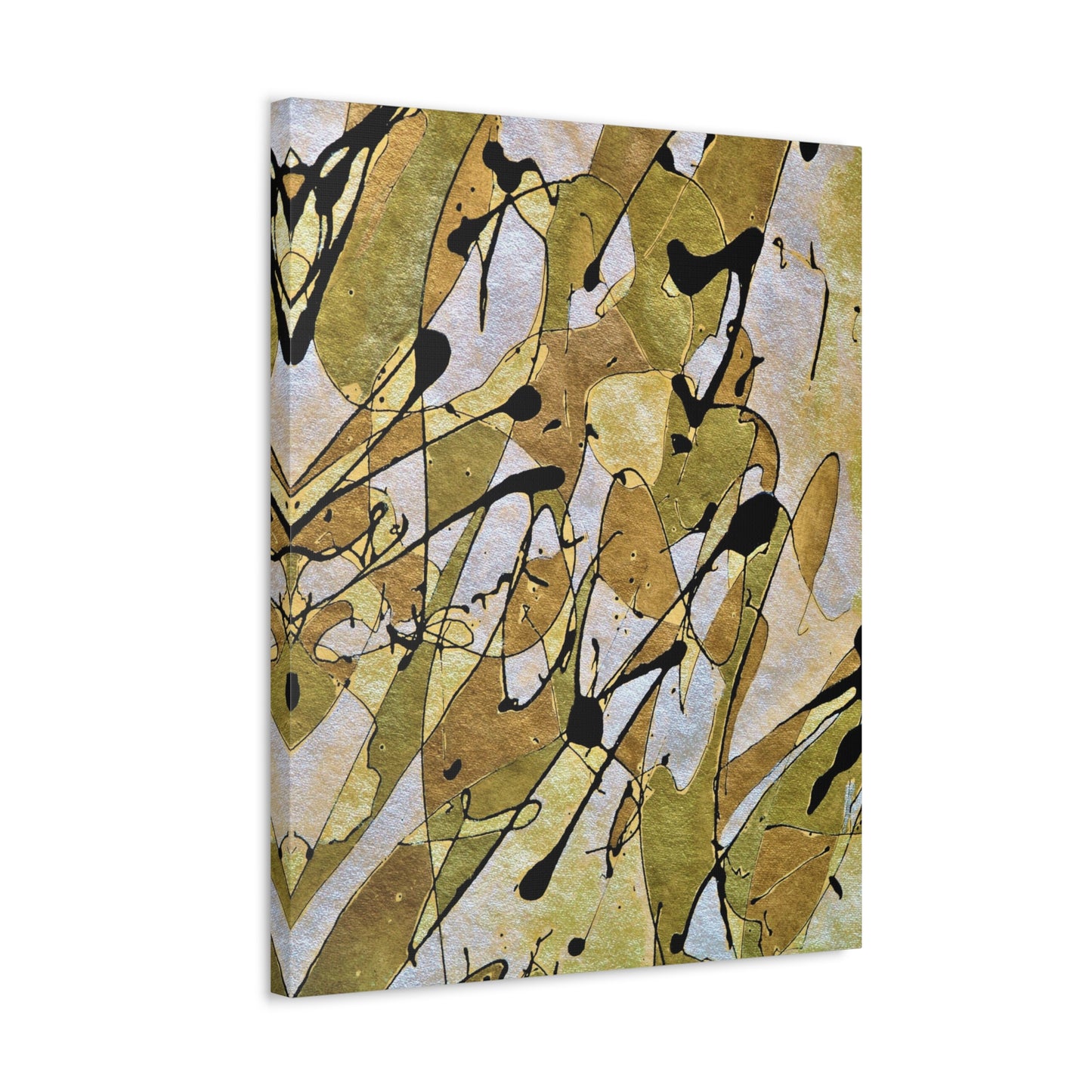 Gold Rush Stretched Canvas