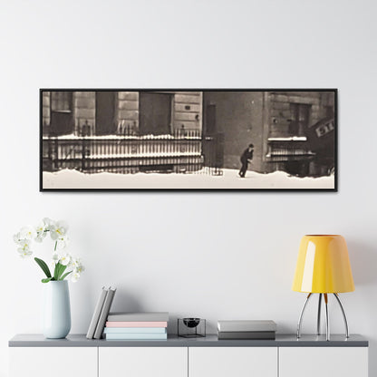 430 W 119th St New York Gallery Canvas Wraps Horizontal Frame 60″ x 20″ Black white Premium Gallery Wraps (1.25″)