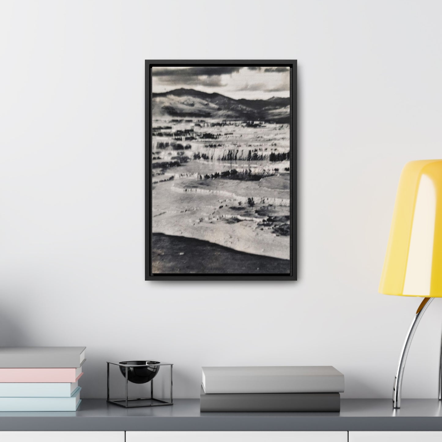 Springs at Jupiter Terrace Yellowstone Gallery Canvas Wraps, Vertical Frame