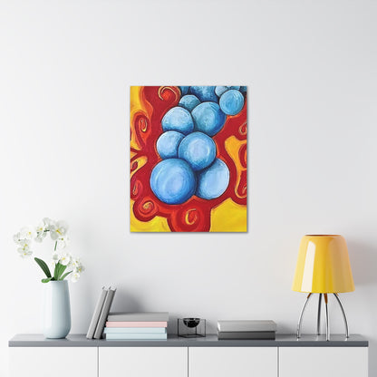 Blue Balls Canvas Gallery Wraps