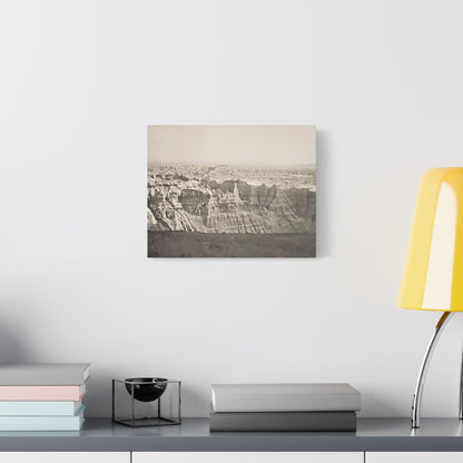 The Pinnacles Satin Canvas Stretched