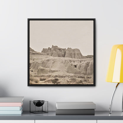 West Gallery Canvas Wraps Square Frame 20″ x 20″ Premium Gallery Wraps (1.25″) Black