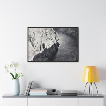 Boulder Dam Gallery Canvas Wraps Horizontal Frame 36″ x 24″ Black 1.25"