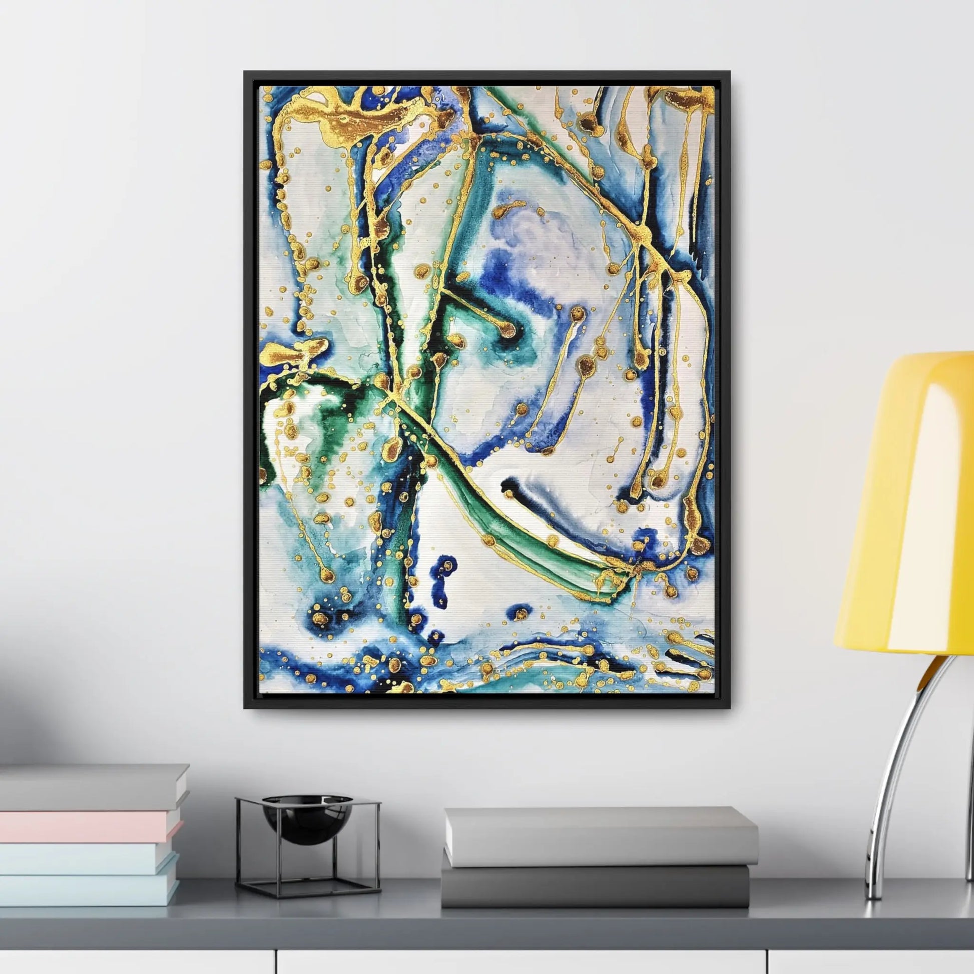 Blue Willow Gallery Canvas Wraps, Vertical Frame