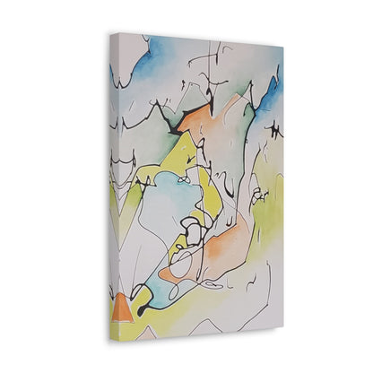 Misty Mountains Canvas Gallery Wraps