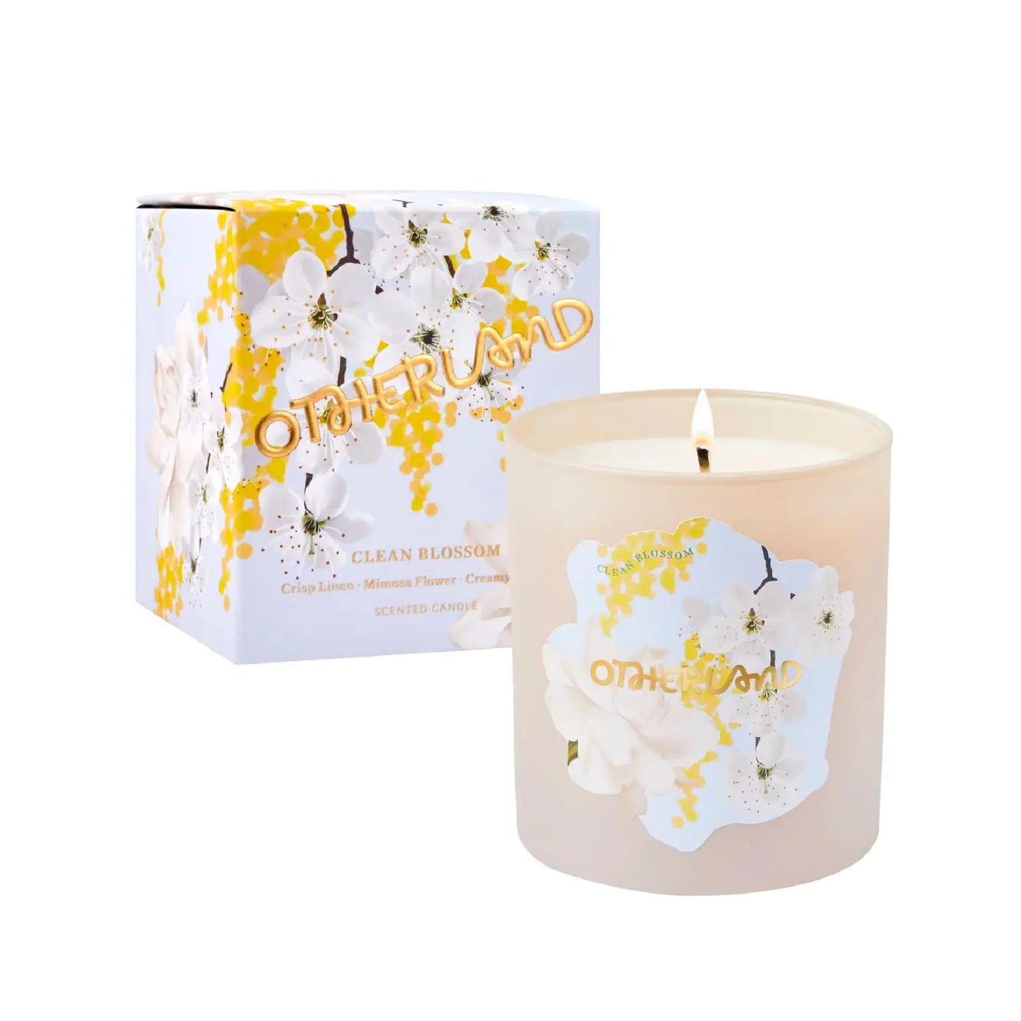 Otherland Boxed Jar Candle - Vegan & Cruelty Free - Clean Blossom - Scented candle