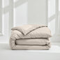 Luxe Australian Sateen Duvet Cover - Sand Button Closure - Home - Bed
