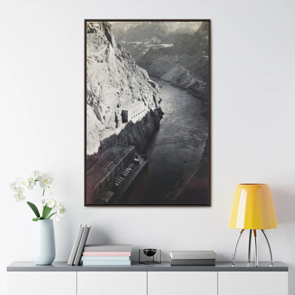 Boulder Dam Gallery Canvas Wraps Vertical Frame 32″ x 48″ 1.25" Walnut