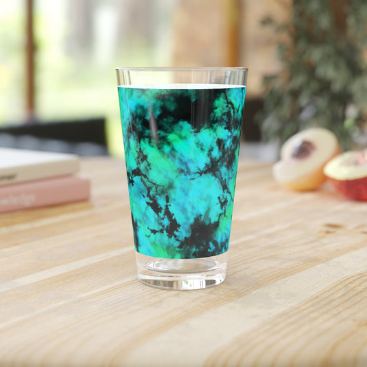 Marbled Pint Glass - 16oz - Kia Day Design