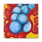 Blue Balls Canvas Gallery Wraps 6″ x 6″ 1.25"