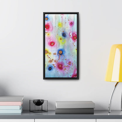 Raining Blooms Gallery Canvas Wraps, Vertical Frame