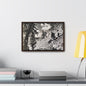 Eagles Nest Rock Yellowstone Gallery Canvas Wraps Horizontal Frame 18″ x 12″ Walnut 1.25"