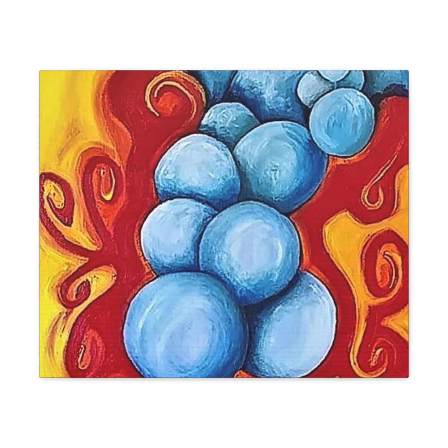 Blue Balls Canvas Gallery Wraps