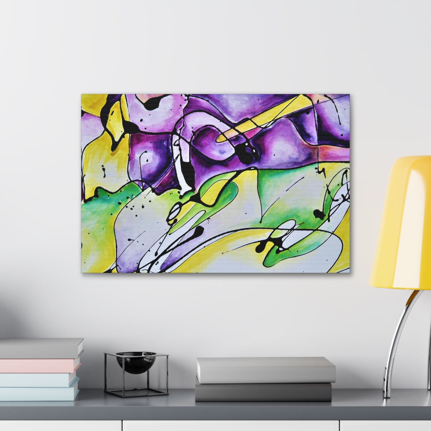 Purple Mountains Canvas Gallery Wraps