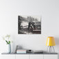 Yellowstone Bear Car Canvas Gallery Wraps 30″ x 24″ 1.25"