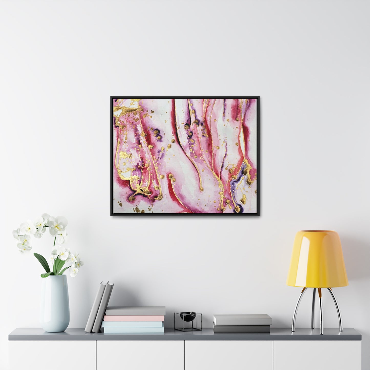 Cherry Cream Soda Gallery Canvas Wraps, Horizontal Frame