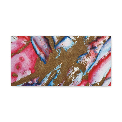 Abstract Love Canvas Gallery Wraps 20″ x 10″ 1.25"