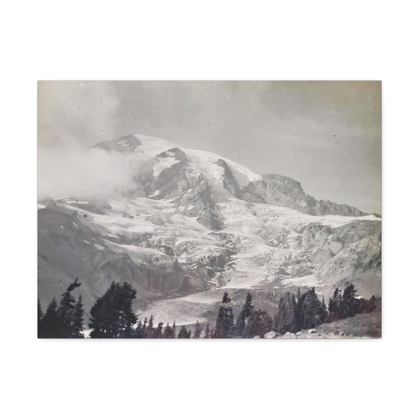 Mount Rainier Stretched Canvas
