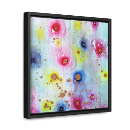 Raining Blooms Gallery Canvas Wraps, Square Frame