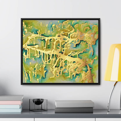 Acid Rain Gallery Canvas Wraps, Horizontal Frame