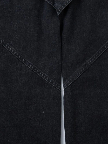Men's Wide Leg Jeans - -