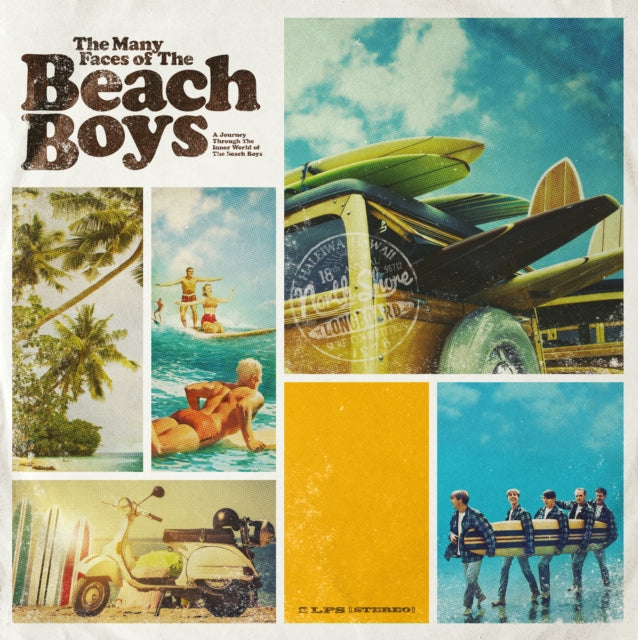 Many Faces Of Beach Boys (2LP/Yellow/Blue Transparent Marbled Vinyl/Import)- Weekly Hype- {{Product type}}