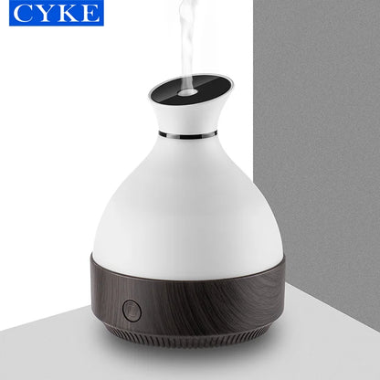 Diffuser Aroma Electric Essential Oil Wood Grain Humidifier