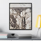 Artists Point Yellowstone Gallery Canvas Wraps Vertical Frame 20″ x 24″ 1.25" Black