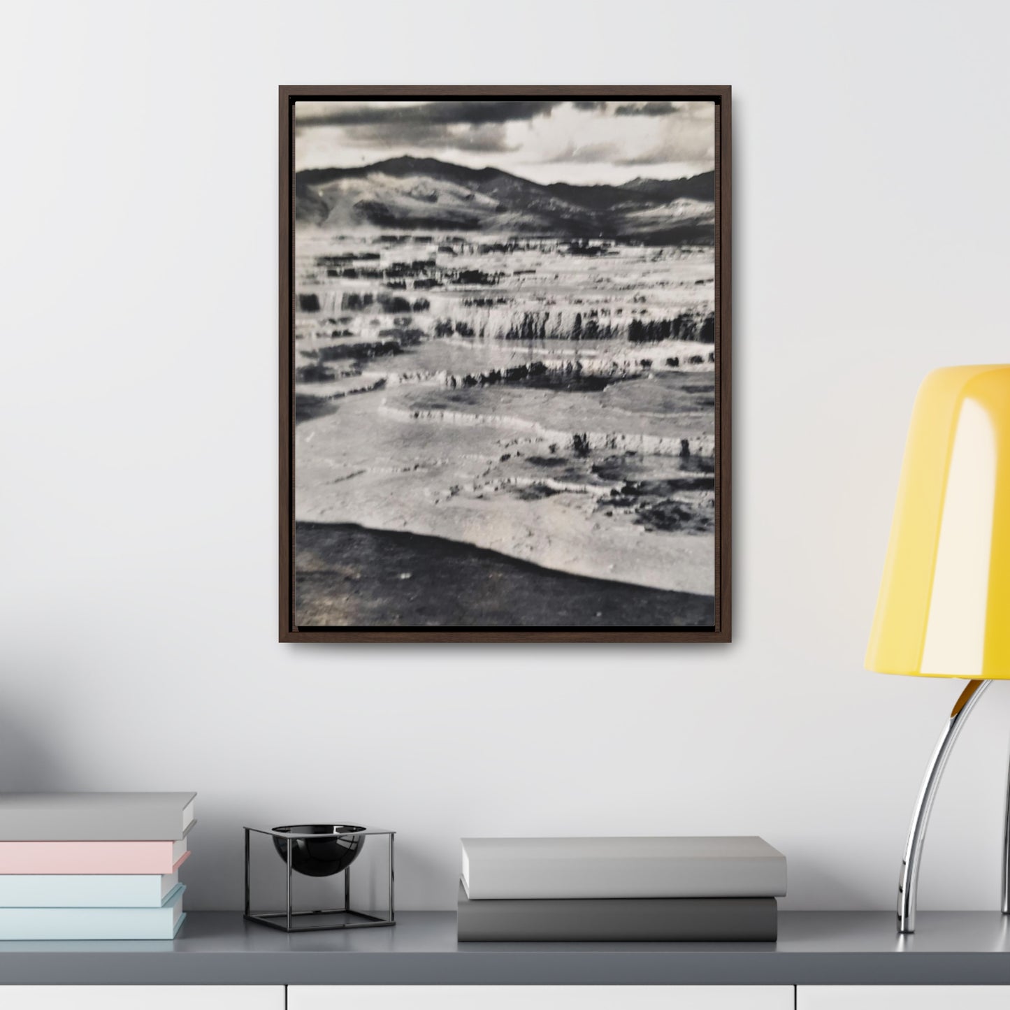 Springs at Jupiter Terrace Yellowstone Gallery Canvas Wraps, Vertical Frame