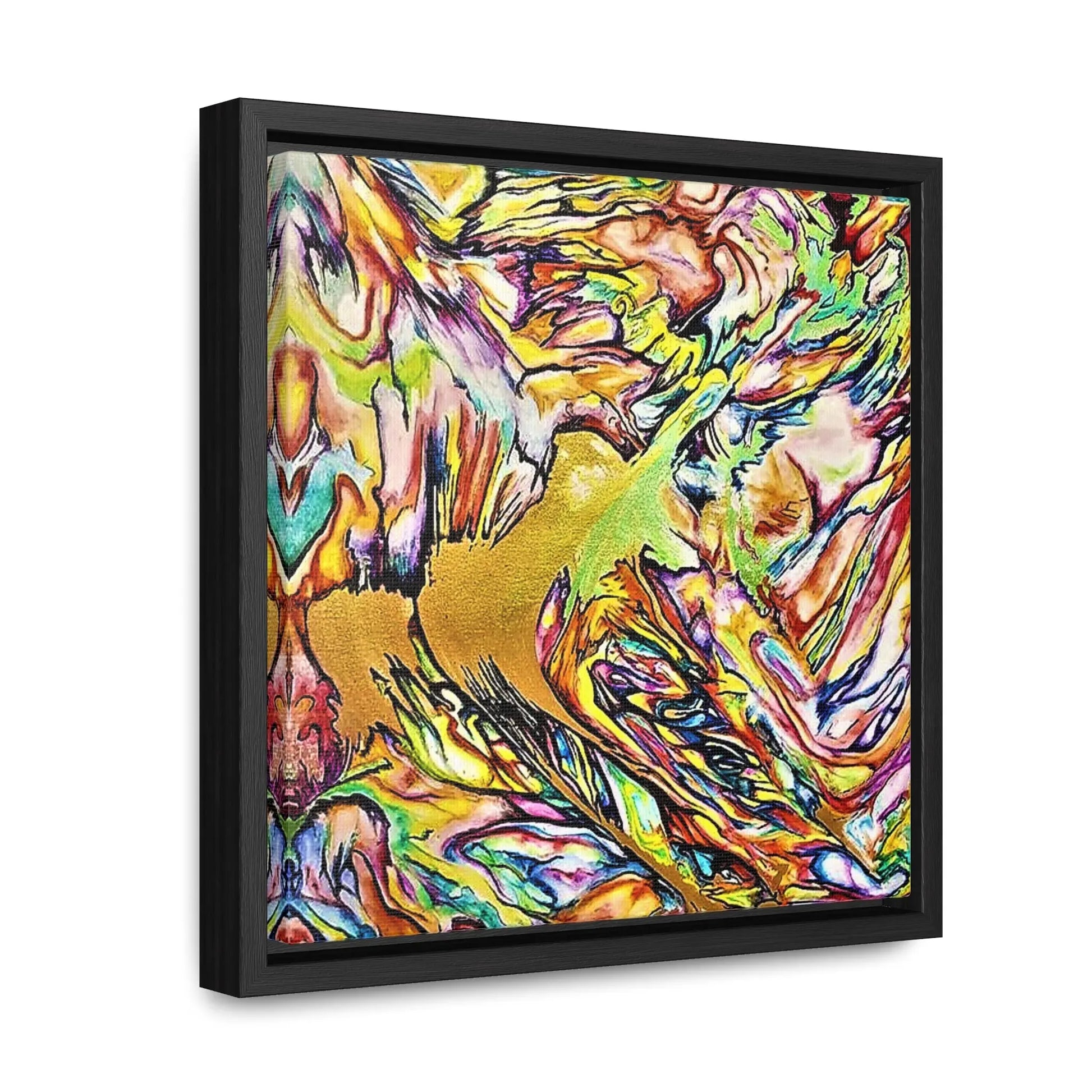 Phoenix Rising Gallery Canvas Wraps, Square Frame