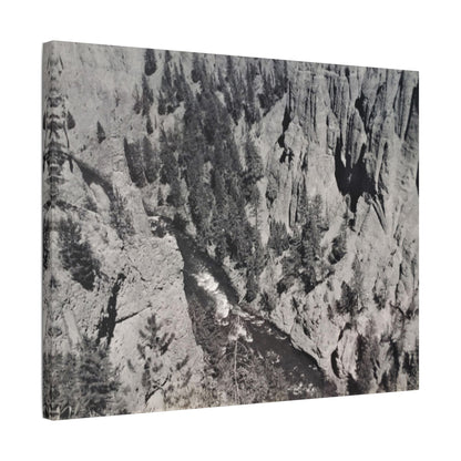 Cleopatras Needle Satin Canvas Stretched