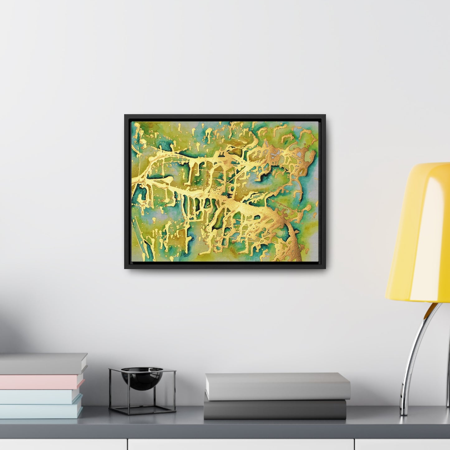 Acid Rain Gallery Canvas Wraps, Horizontal Frame