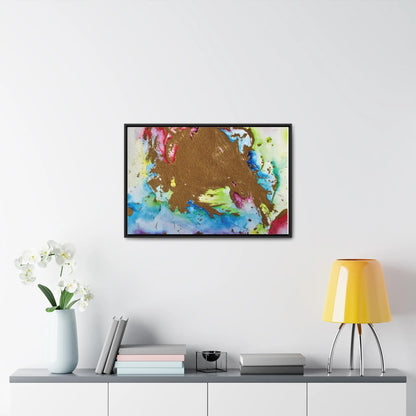 Through The Vapor Gallery Canvas Wraps, Horizontal Frame