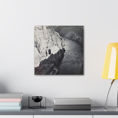 Boulder Dam Canvas Gallery Wraps 16″ x 16″ 1.25"
