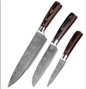 Damascus Elite Chef Knives - 3PCS New - knives
