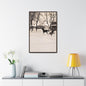 Carriage Ride Gallery Canvas Wraps Vertical Frame 24″ x 36″ Premium Gallery Wraps (1.25″) Walnut