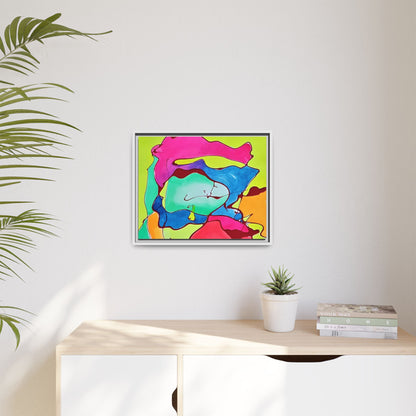 Kool Kid Matte Canvas Framed - Kia Day Design