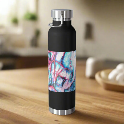 Pink Jellyfish 22oz Vacuum Insulated Bottle