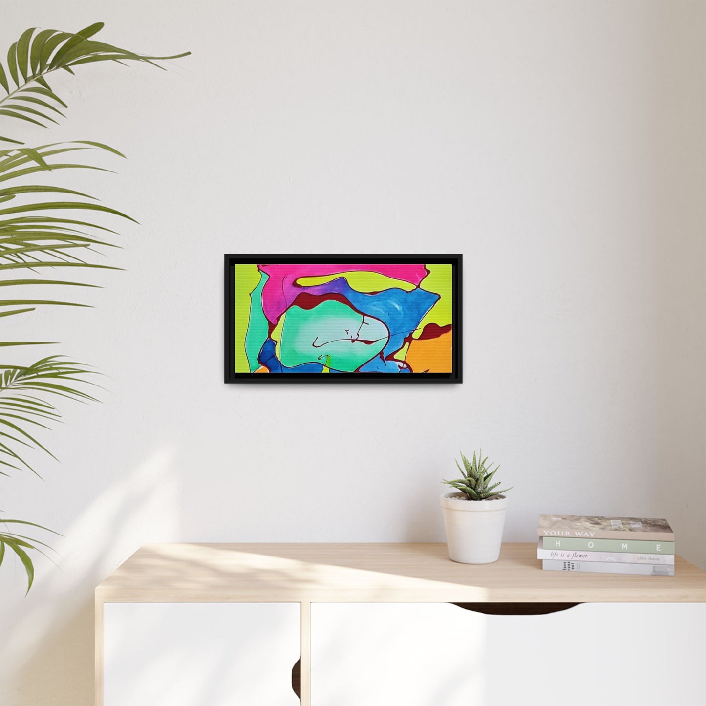 Kool Kid Matte Canvas Framed - Kia Day Design