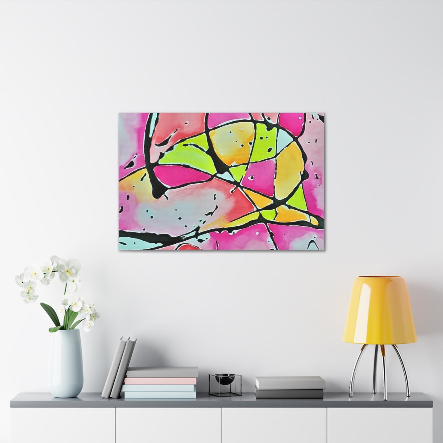 Pink Mouse Canvas Gallery Wraps