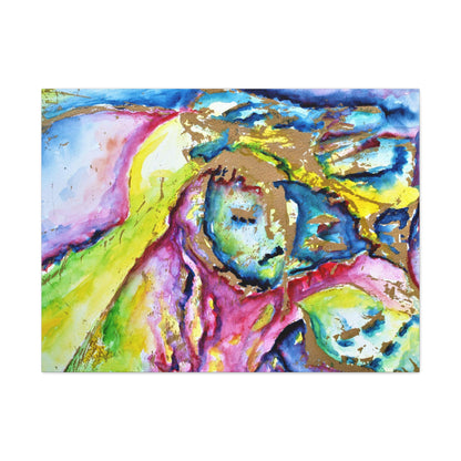 Mothers Face Canvas Gallery Wraps 40″ x 30″ 1.25"