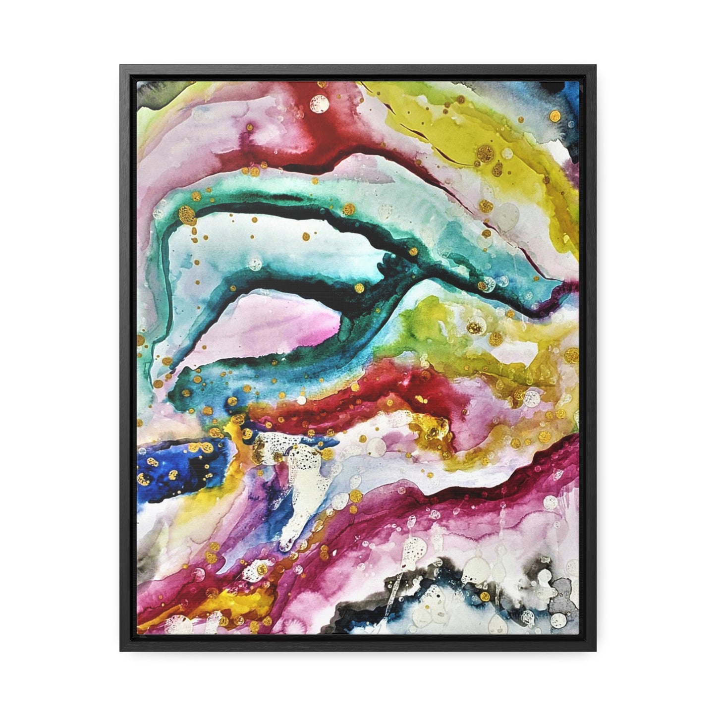 Cosmic Face Gallery Canvas Wraps, Vertical Frame