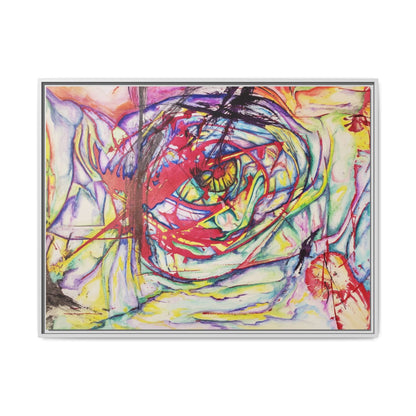 The Eye Framed Art Print - Kia Day Design