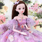 60cm Large Doll Full Set 15 Joint Doll 60cm Multicolor