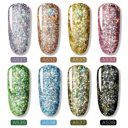 Diamond Gel Nail Polish New UV Gel Colors - - gel polish