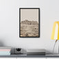 West Gallery Canvas Wraps Vertical Frame 12″ x 18″ Premium Gallery Wraps (1.25″) Black