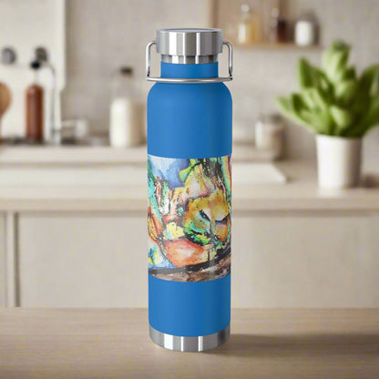 Owl In Flight 22oz Vacuum Insulated Bottle