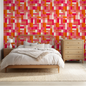 Block Party Wallpaper - LUXE Peel & Stick - Wallpaper
