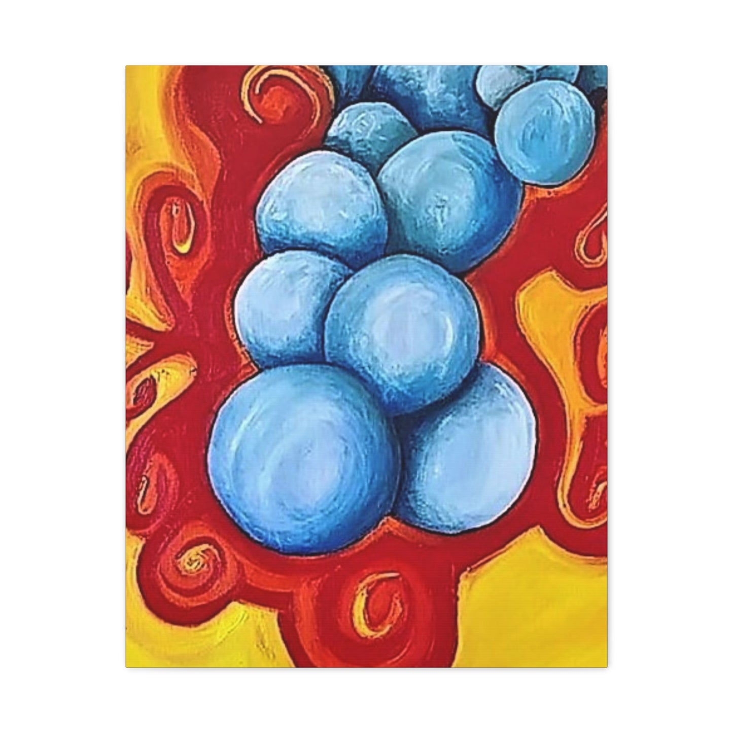 Blue Balls Canvas Gallery Wraps